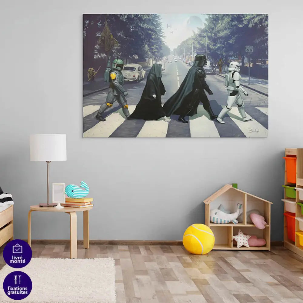 Tableau Star Wars en Mode Beatles c