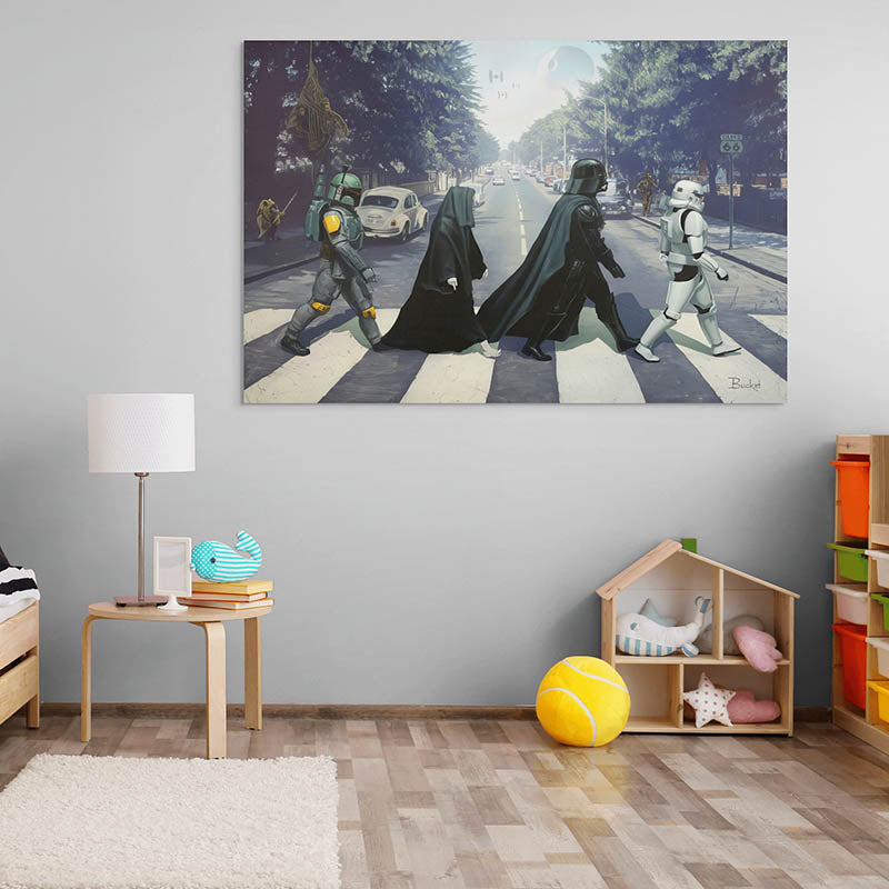 Tableau Star Wars en Mode Beatles c