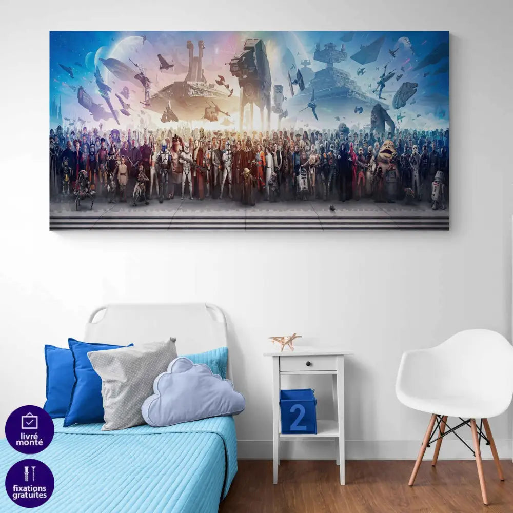 Tableau Star Wars Grand Format - Montableaudeco