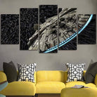 Tableau Star Wars Le Faucon Millénium - Montableaudeco