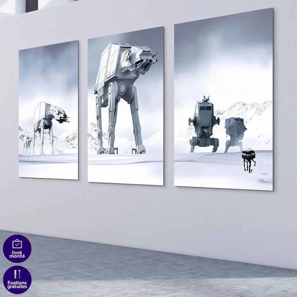 Tableau Star Wars Quadripode