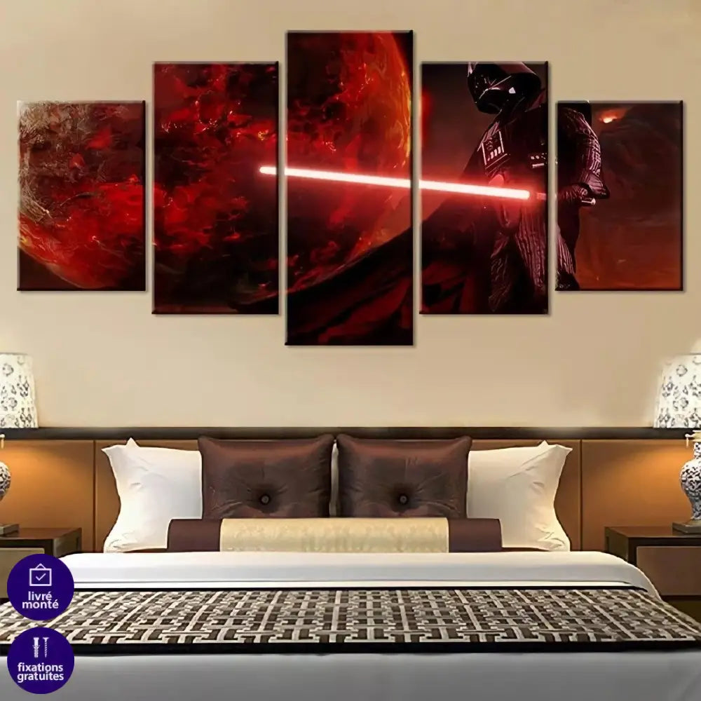 Tableau Star Wars Seigneur Vador - Montableaudeco