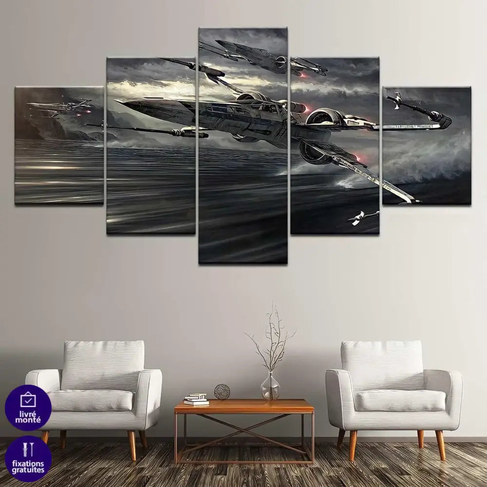 Tableau Star Wars X-Wing - Montableaudeco