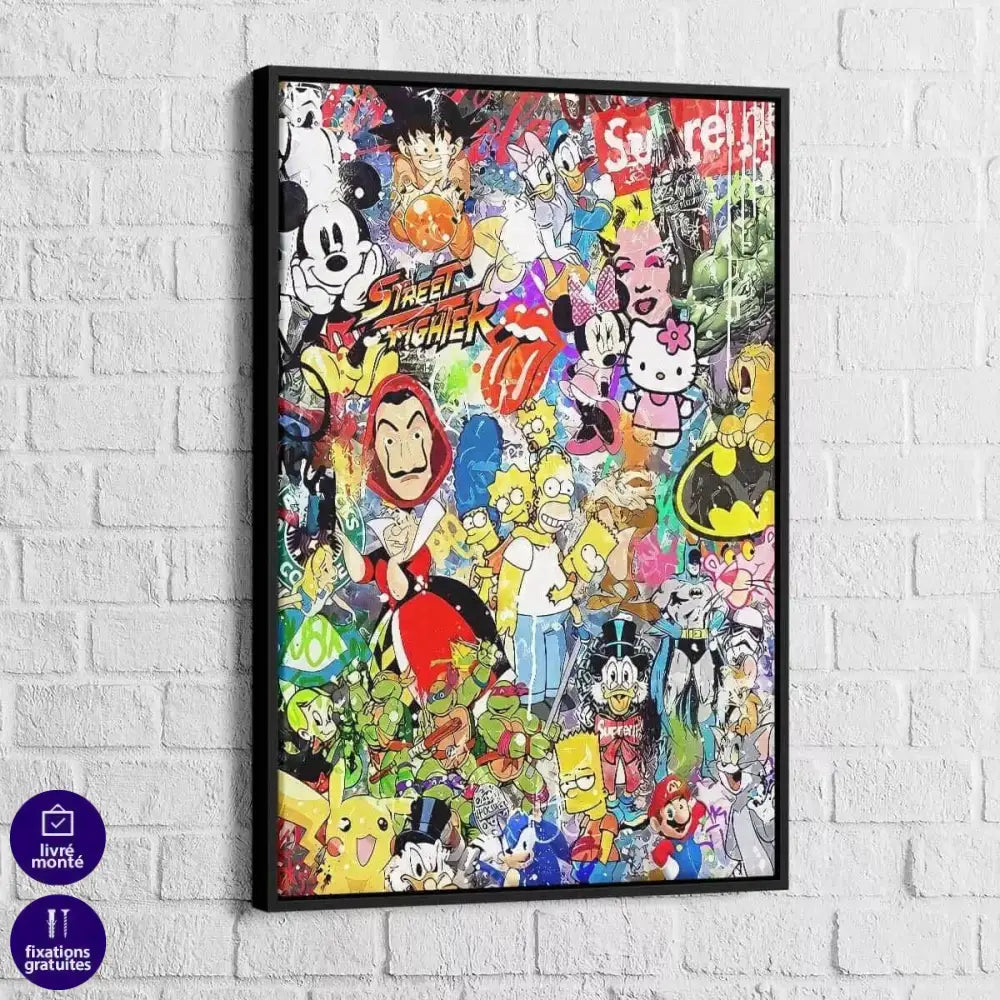 Tableau Street Art Culture 80 - Montableaudeco