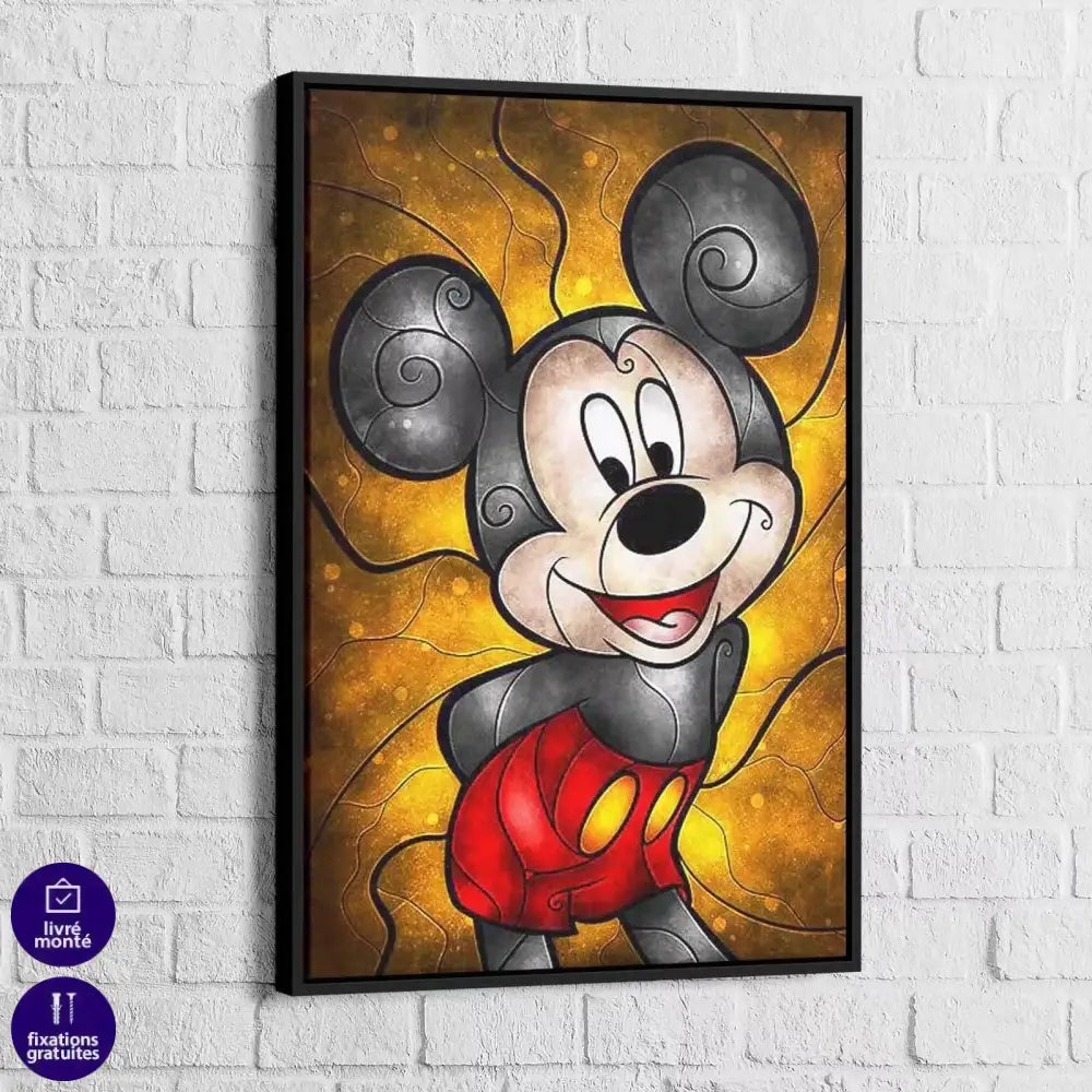 Tableau Street Art Mickey Original - Montableaudeco