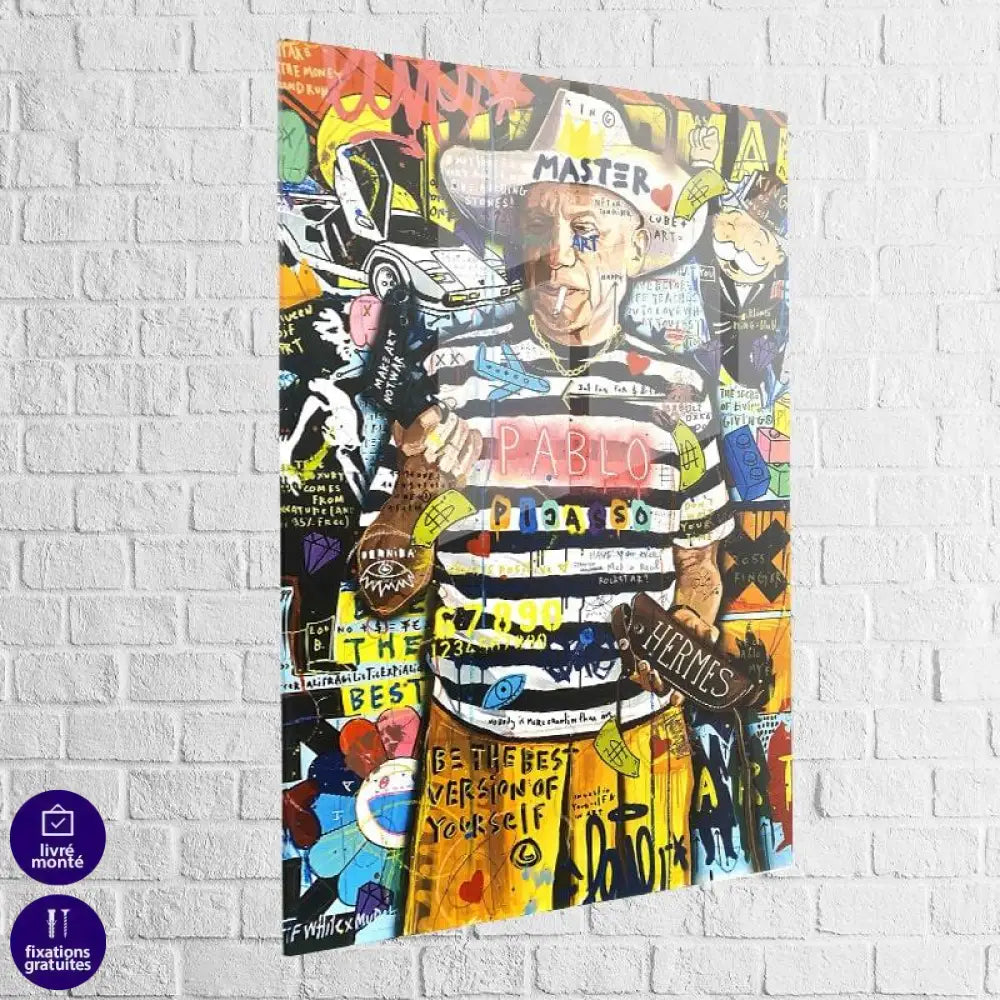 Tableau Street Art Pablo Picasso - Montableaudeco