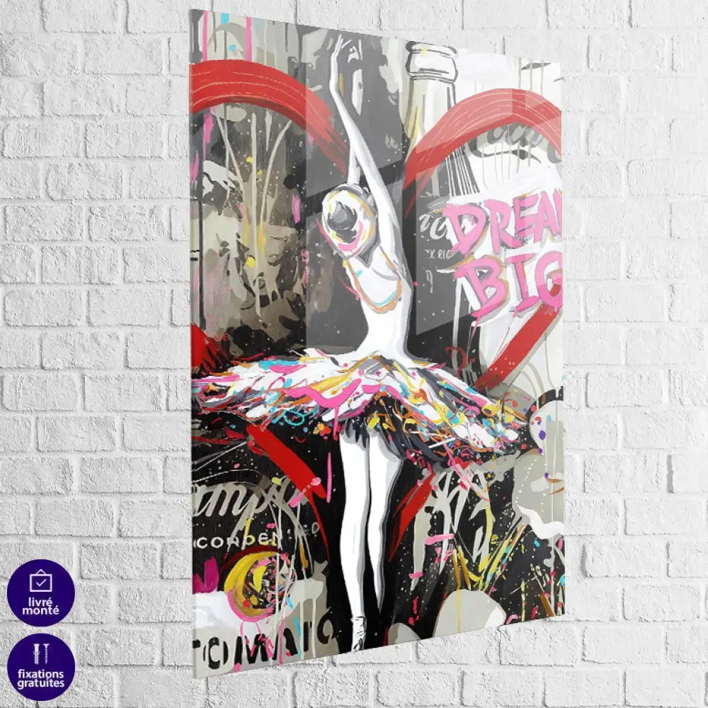 tableau artistique danse et énergie positive

