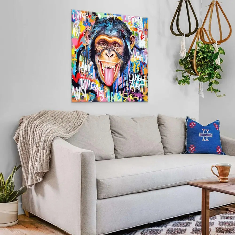 tableau street art singe