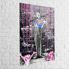 Tableau Street Art Super Charlie - Montableaudeco