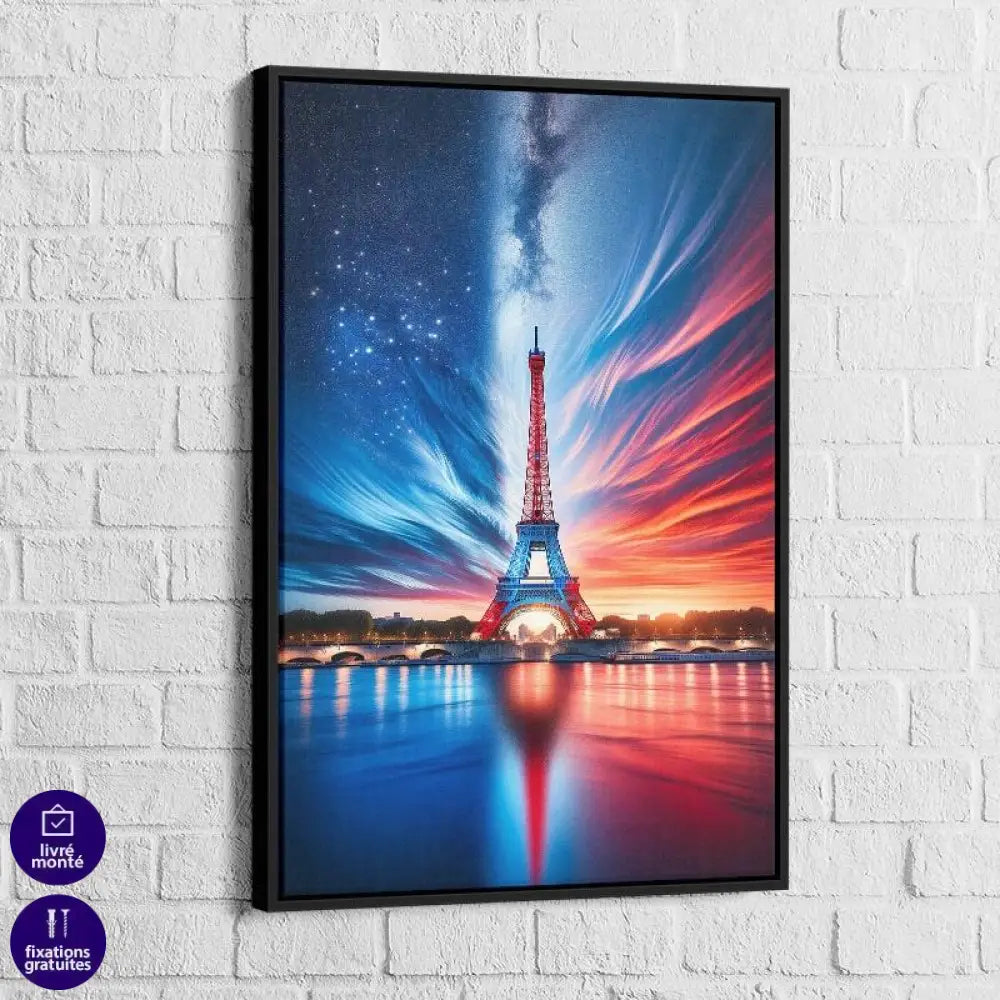 Tableau Tour Eiffel France - Montableaudeco
