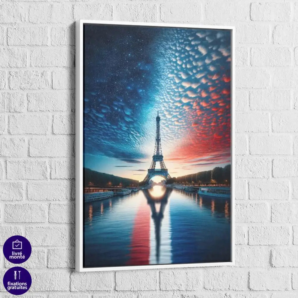 Tableau Tour Eiffel France - Montableaudeco