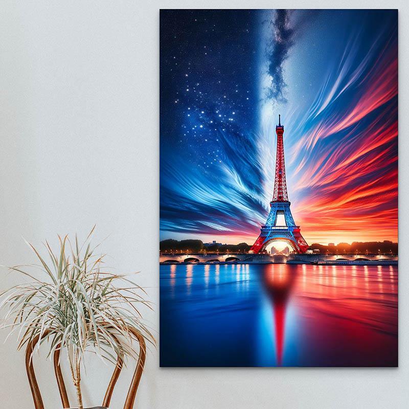 Tableau Tour Eiffel France - Montableaudeco