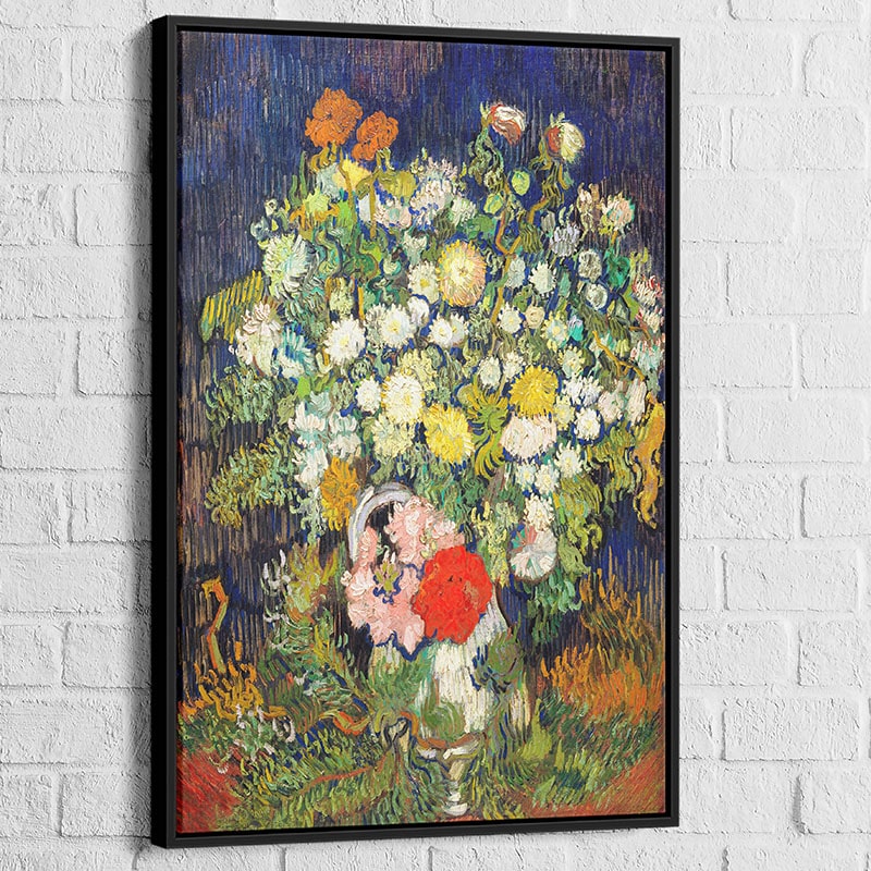 Tableau Van Gogh Le Bouquet de Fleurs dans un vase 4