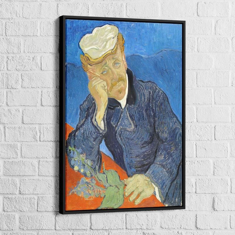 Tableau Vincent Van Gogh Dr Paul Gachet - Montableaudeco