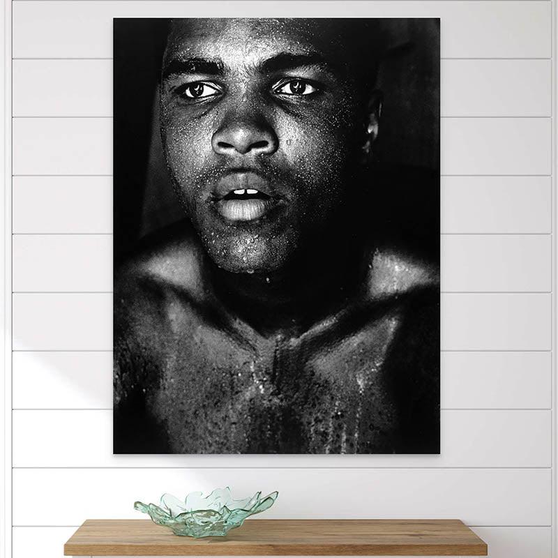 Tableau Vintage Mohamed Ali 1970 - Montableaudeco