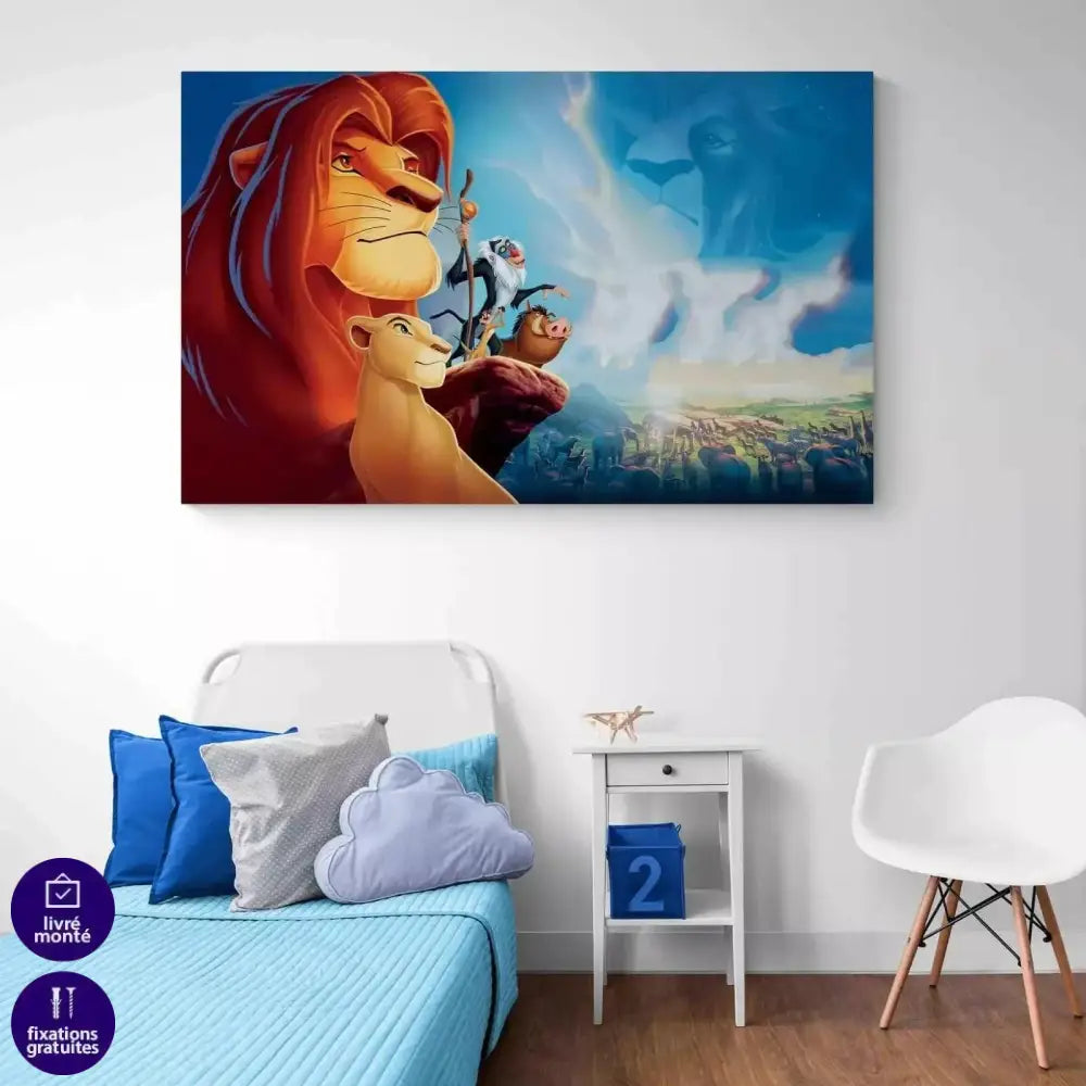 Tableau Walt Disney Le Roi Lion - Montableaudeco