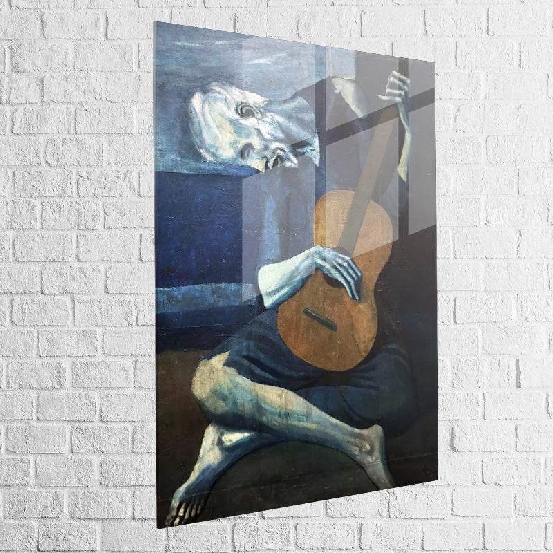 Tableau Picasso | Le Vieux Guitariste | Les Promos -25% c