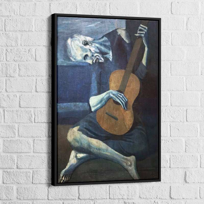 Tableau Picasso | Le Vieux Guitariste | Les Promos -25% b