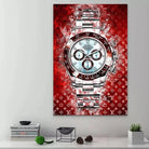 Tableau Street Art Rolex Louis Vuitton - Montableaudeco