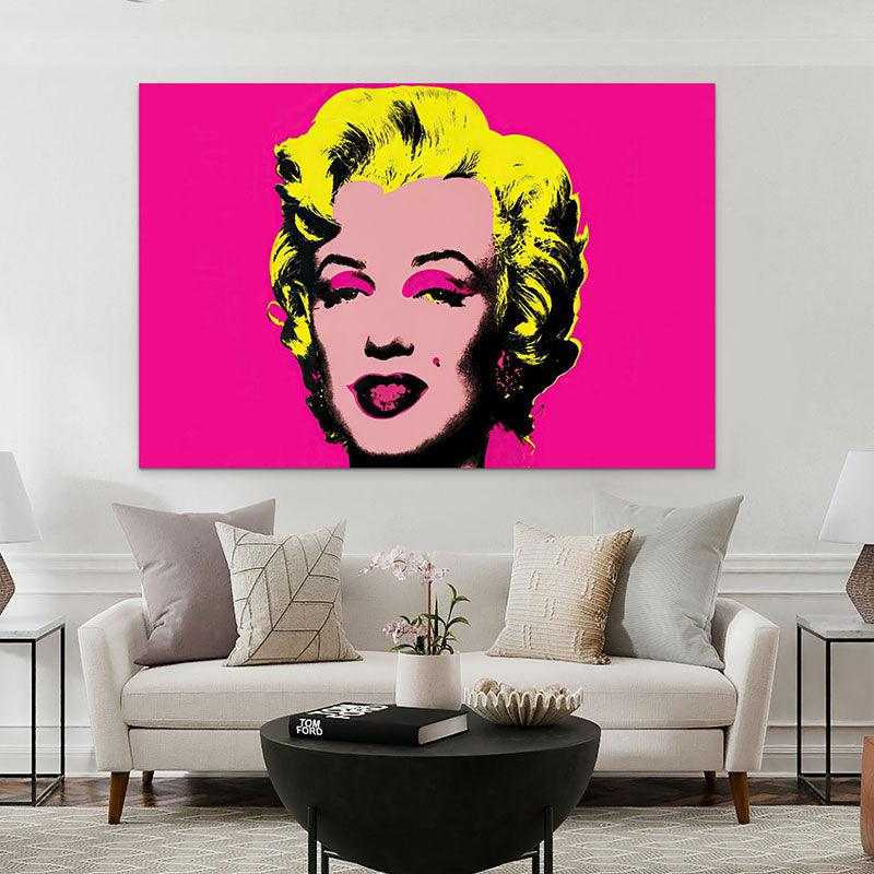 Tableau Pop Art Marilyn Monroe Andy Warhol - Montableaudeco