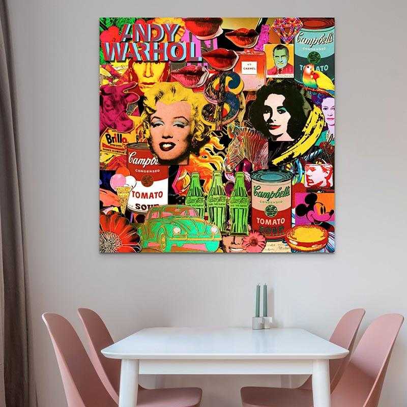 Tableau Pop Art Andy Warhol - Montableaudeco