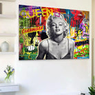 Tableau Street Art Marylin Monroe ICON - Montableaudeco