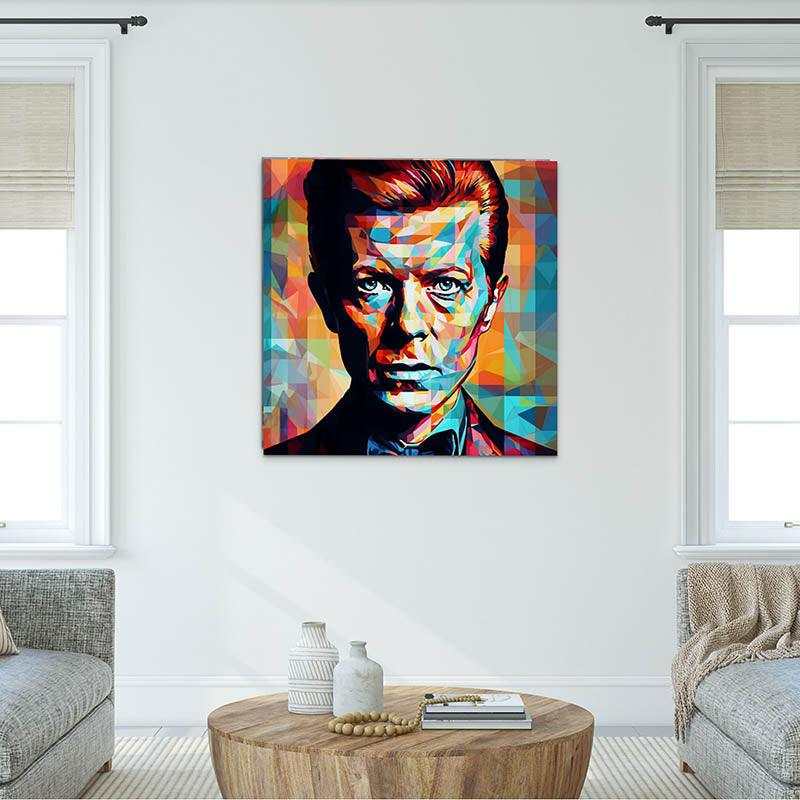 Tableau Pop Art David Bowie - Montableaudeco