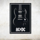 Affiche Concert ACDC - Montableaudeco