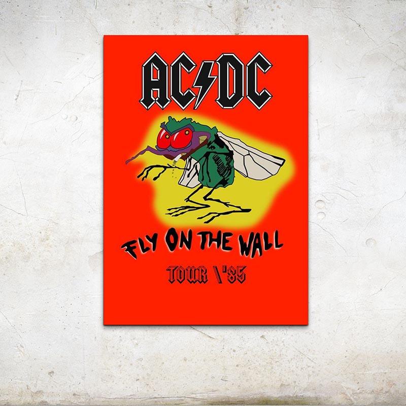 Affiche Concert ACDC - Montableaudeco