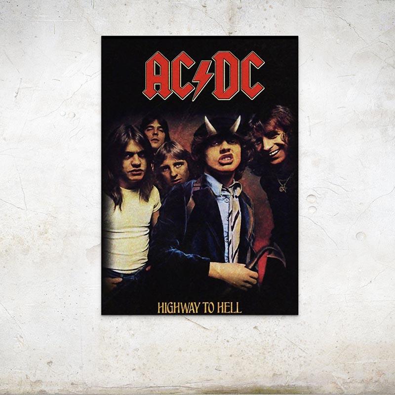 Affiche Concert ACDC - Montableaudeco