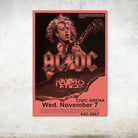 Affiche Concert ACDC - Montableaudeco