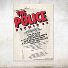 Affiche Concert The Police - Montableaudeco