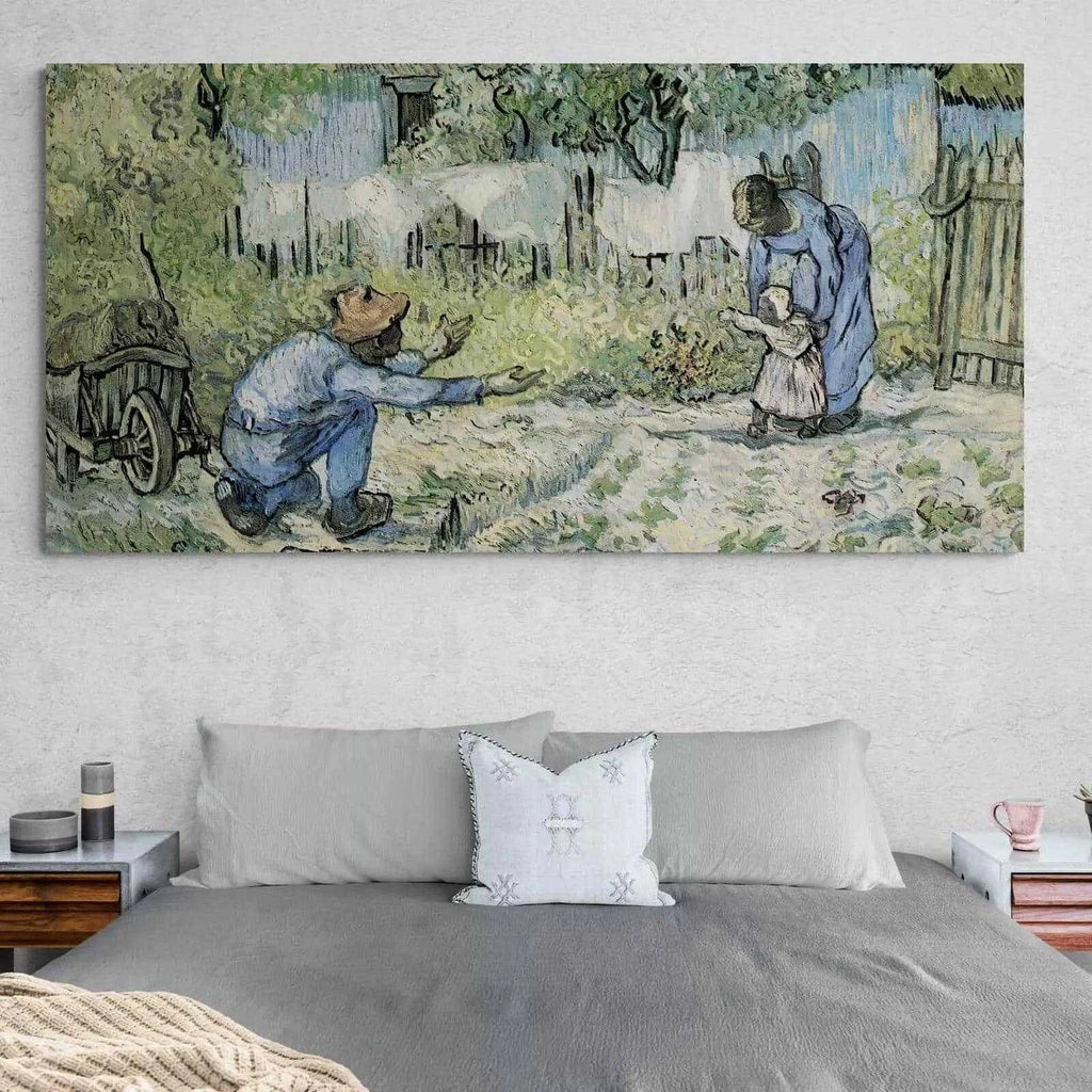 Tableau Vincent Van Gogh Premiers pas - Montableaudeco