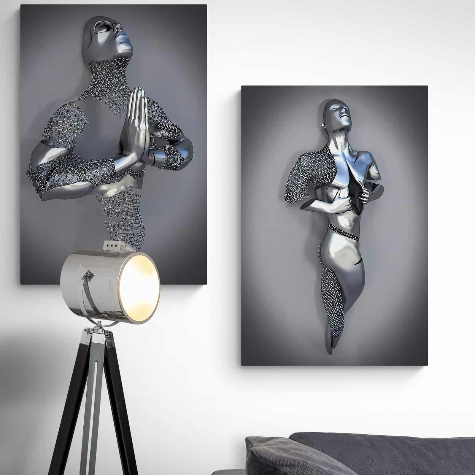 Tableau 3D Un Amour - Montableaudeco