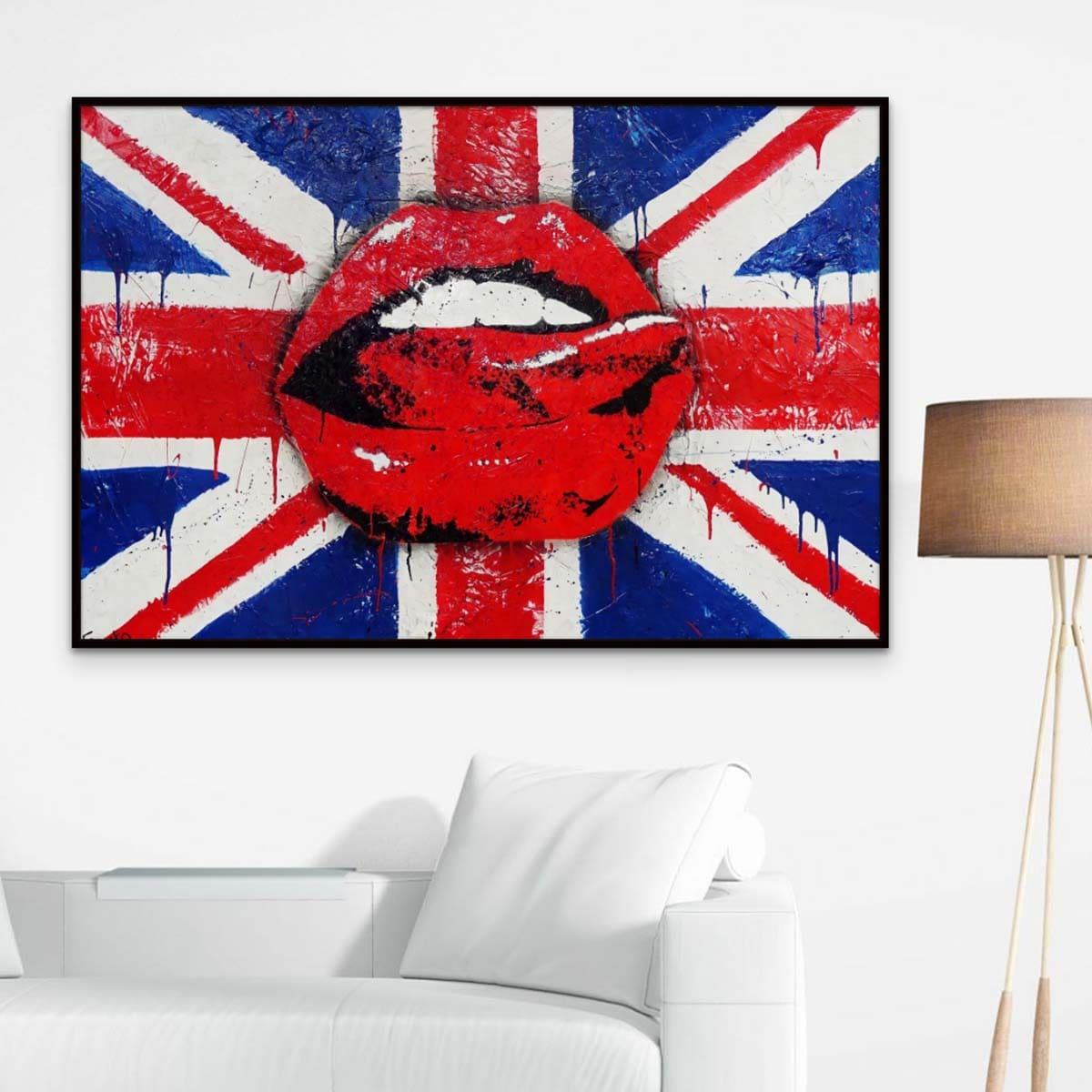 Tableau Angleterre Made In - Montableaudeco