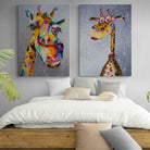 Tableau Les Jolies Girafes - Montableaudeco