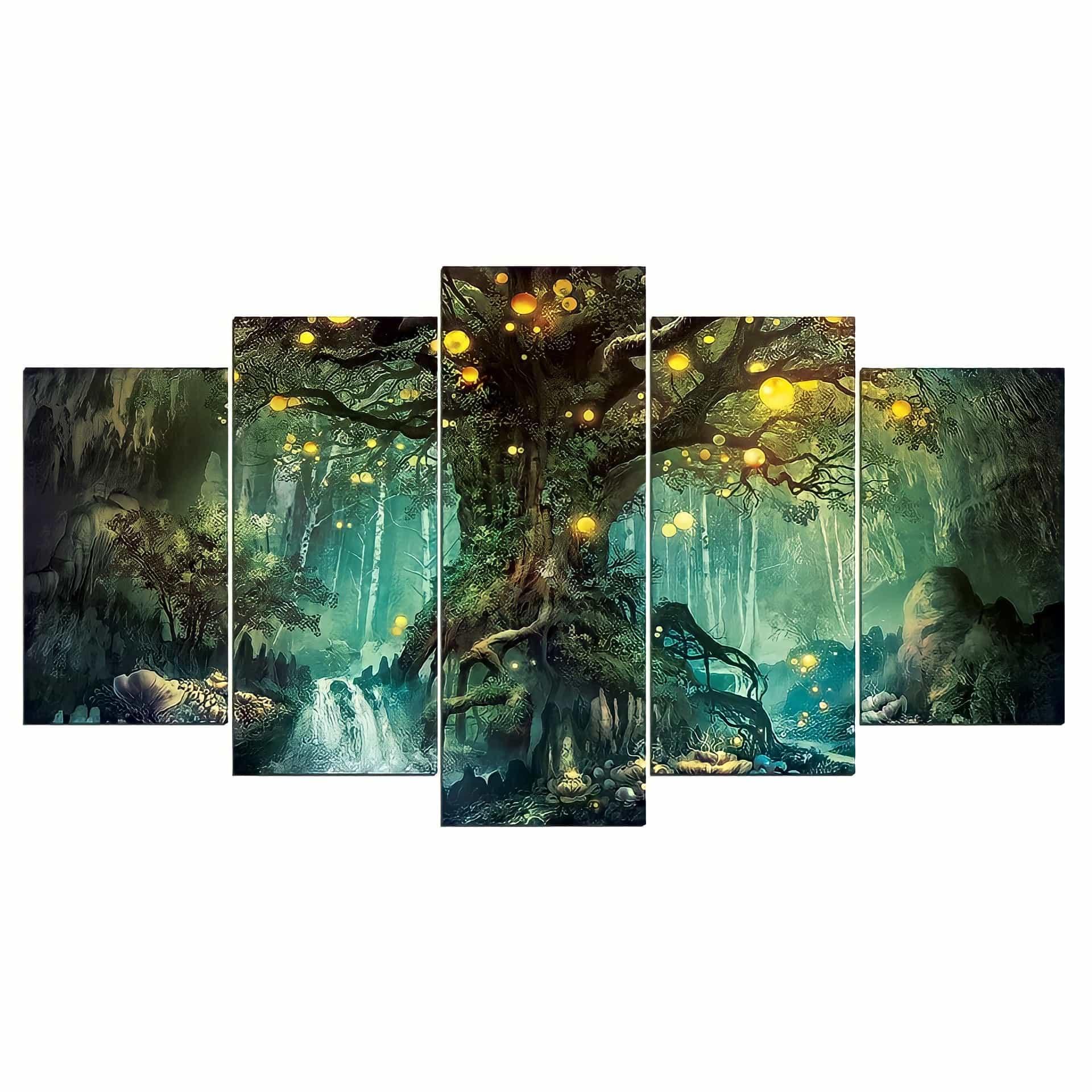 Tableau Arbre Vie Magic - Montableaudeco