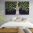 Tableau Arbre Multi Couleur Les Feuilles - Montableaudeco