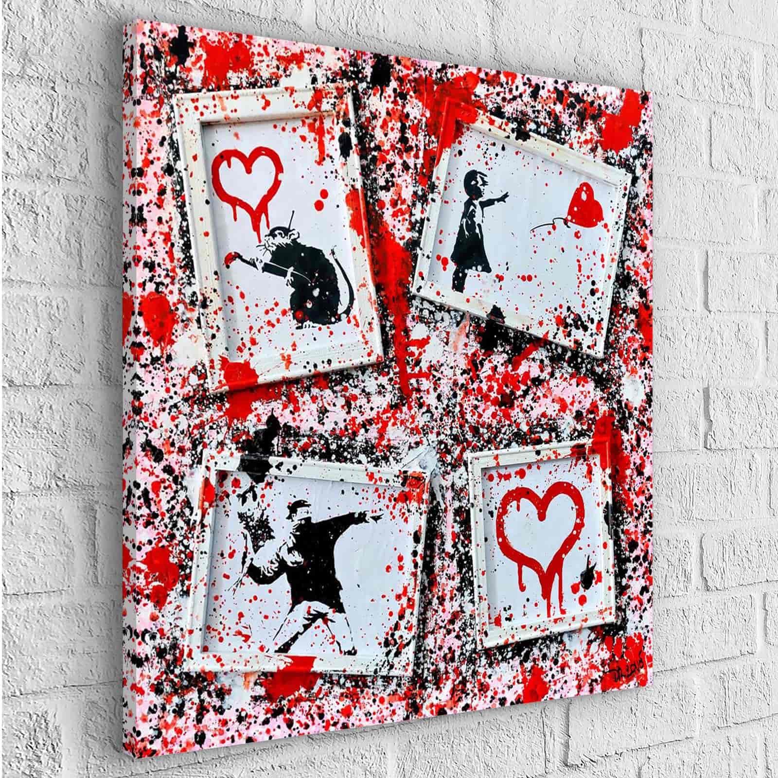 Tableau Banksy | La Déco Murale Originale | Profitez des Promos -25% b