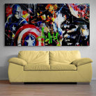 Tableau Batman et Captain America - Montableaudeco