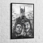 Tableau Batman Noir et Blanc - Montableaudeco