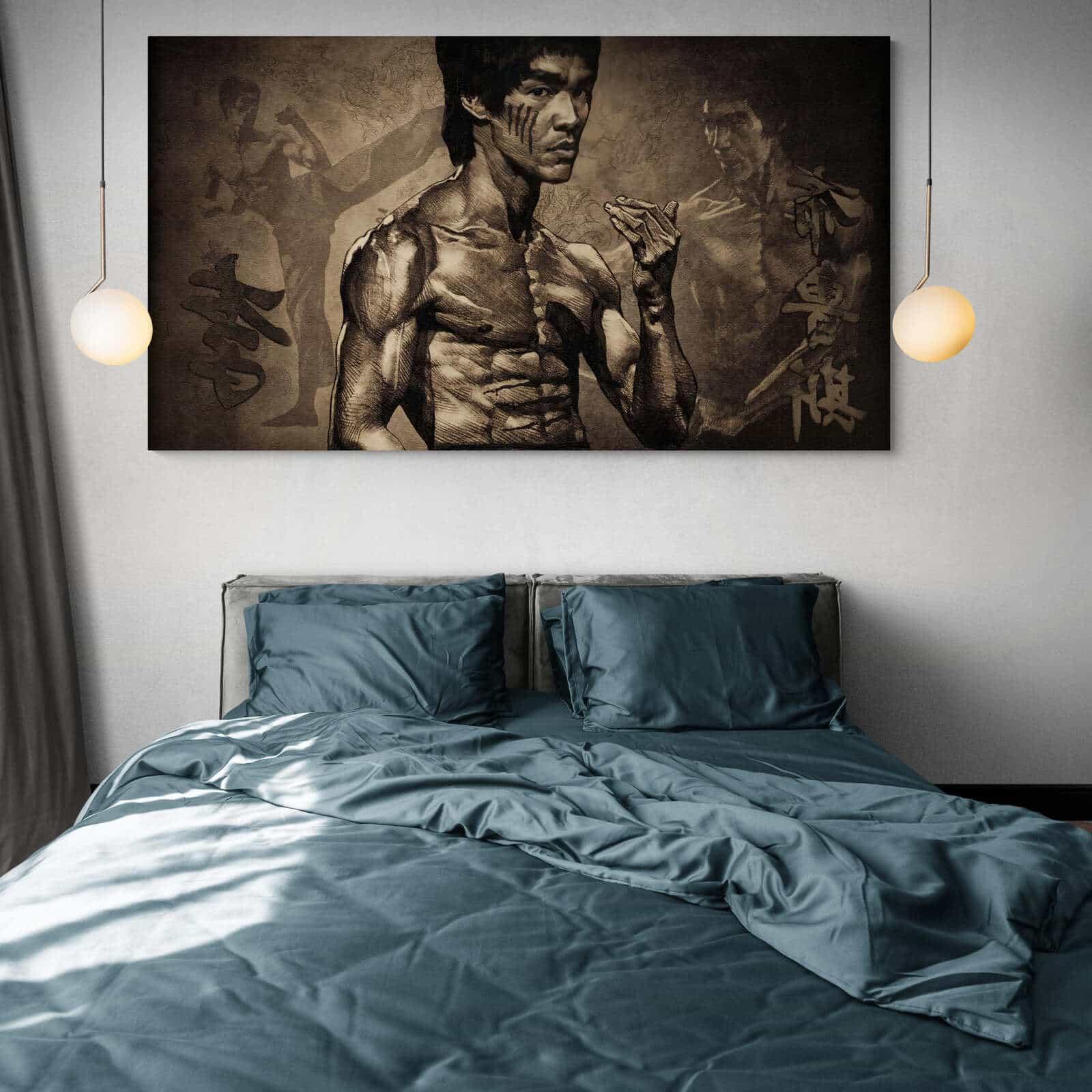 Tableau Bruce Lee XXL - Montableaudeco