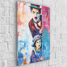 Tableau Charlie Chaplin et Le Kid - Montableaudeco