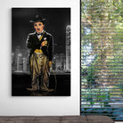 Tableau Charlie Chaplin L'Artiste - Montableaudeco