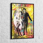 Tableau Charlie Chaplin & Marilyn Monroe - Montableaudeco