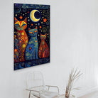 Tableau Chat Lune - Montableaudeco