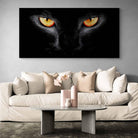 Tableau Chat Noir - Montableaudeco