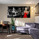 Tableau Star James Dean Marilyn Monroe Elvis Presley - Montableaudeco