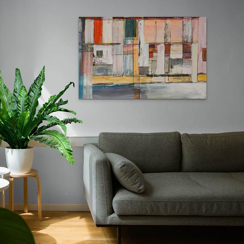 Tableau Contemporain Mozaïc - Montableaudeco