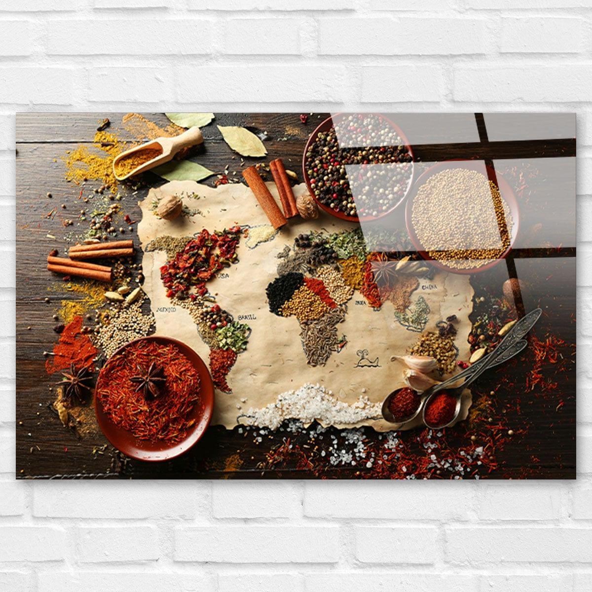 Tableau Cuisine | Carte du Monde | Profitez des Promos e